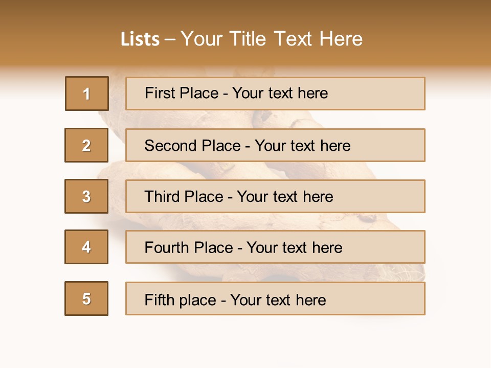 Fresh Spice Organic PowerPoint Template