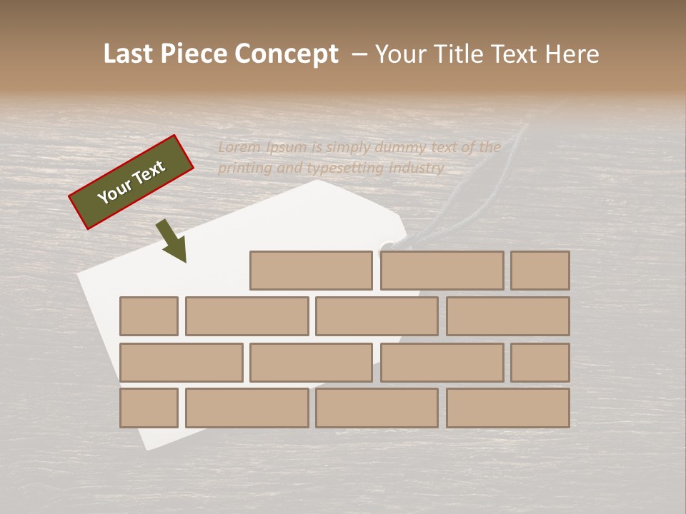 Vintage Blank Buy PowerPoint Template
