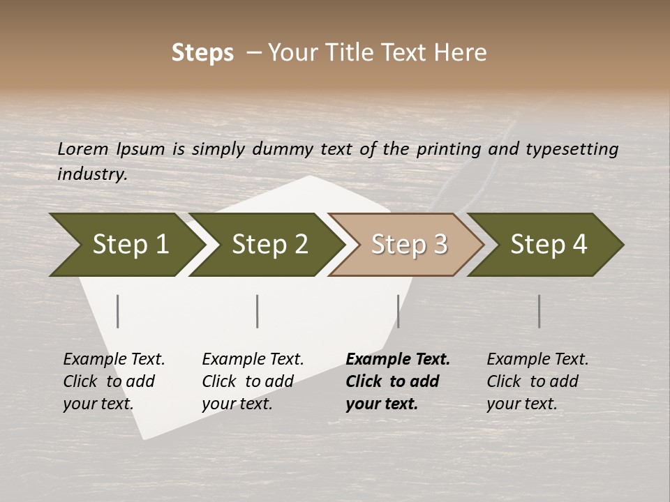 Vintage Blank Buy PowerPoint Template