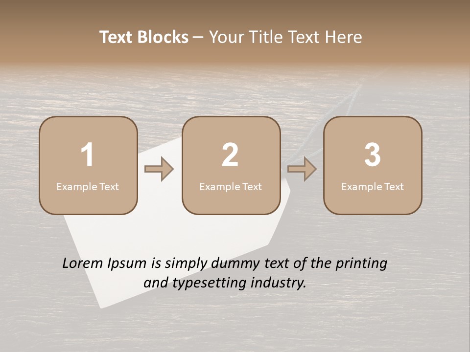 Vintage Blank Buy PowerPoint Template