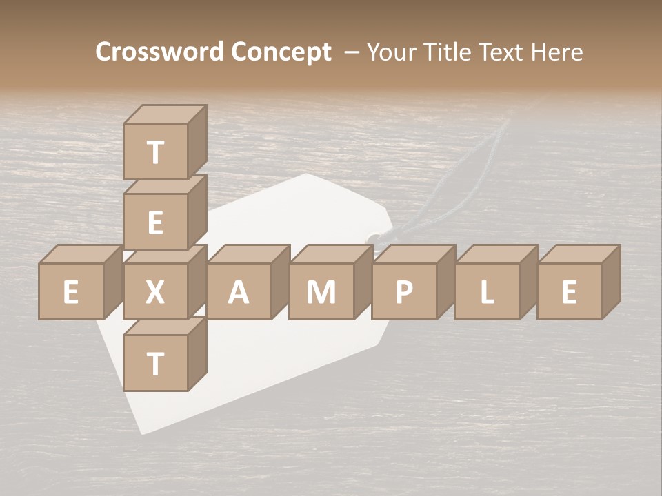 Vintage Blank Buy PowerPoint Template