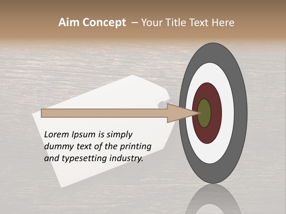 Vintage Blank Buy PowerPoint Template