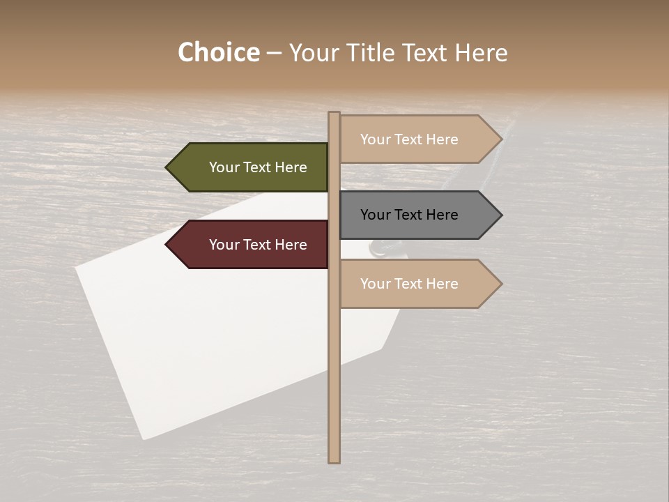 Vintage Blank Buy PowerPoint Template
