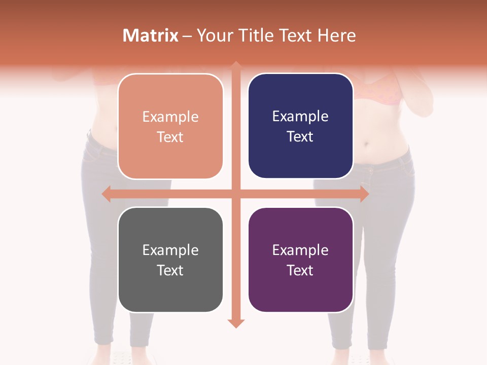 A Woman In A Bikini Posing For A Picture PowerPoint Template