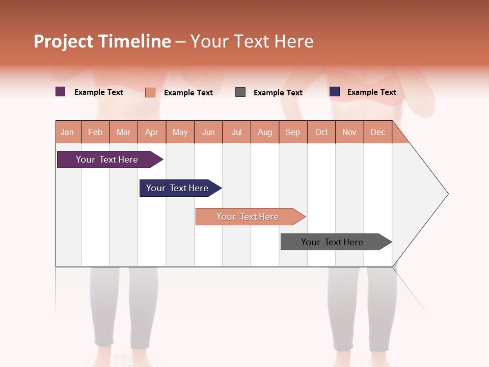 A Woman In A Bikini Posing For A Picture PowerPoint Template
