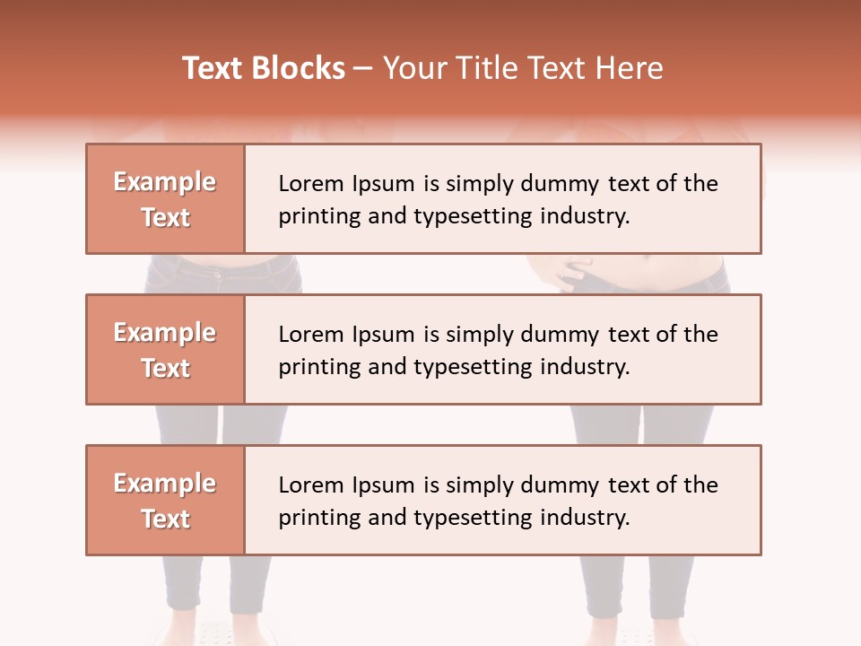 A Woman In A Bikini Posing For A Picture PowerPoint Template
