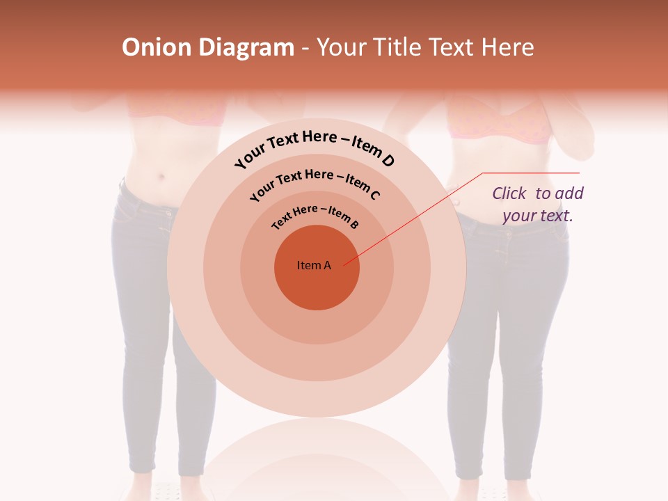 A Woman In A Bikini Posing For A Picture PowerPoint Template