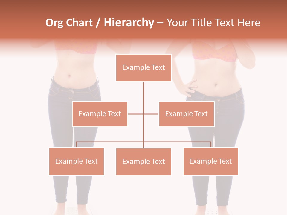 A Woman In A Bikini Posing For A Picture PowerPoint Template