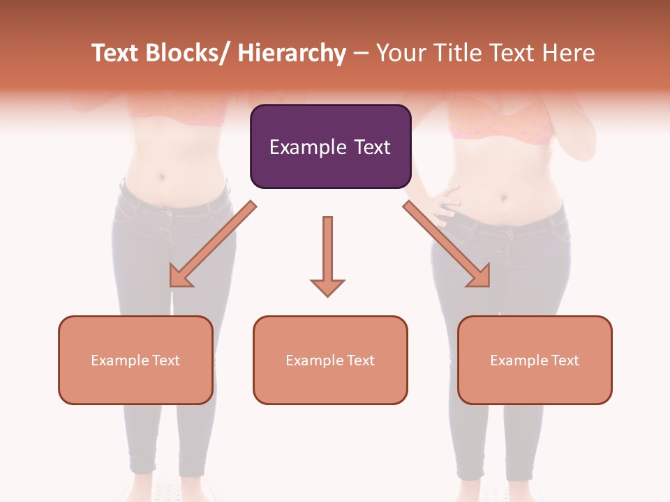 A Woman In A Bikini Posing For A Picture PowerPoint Template