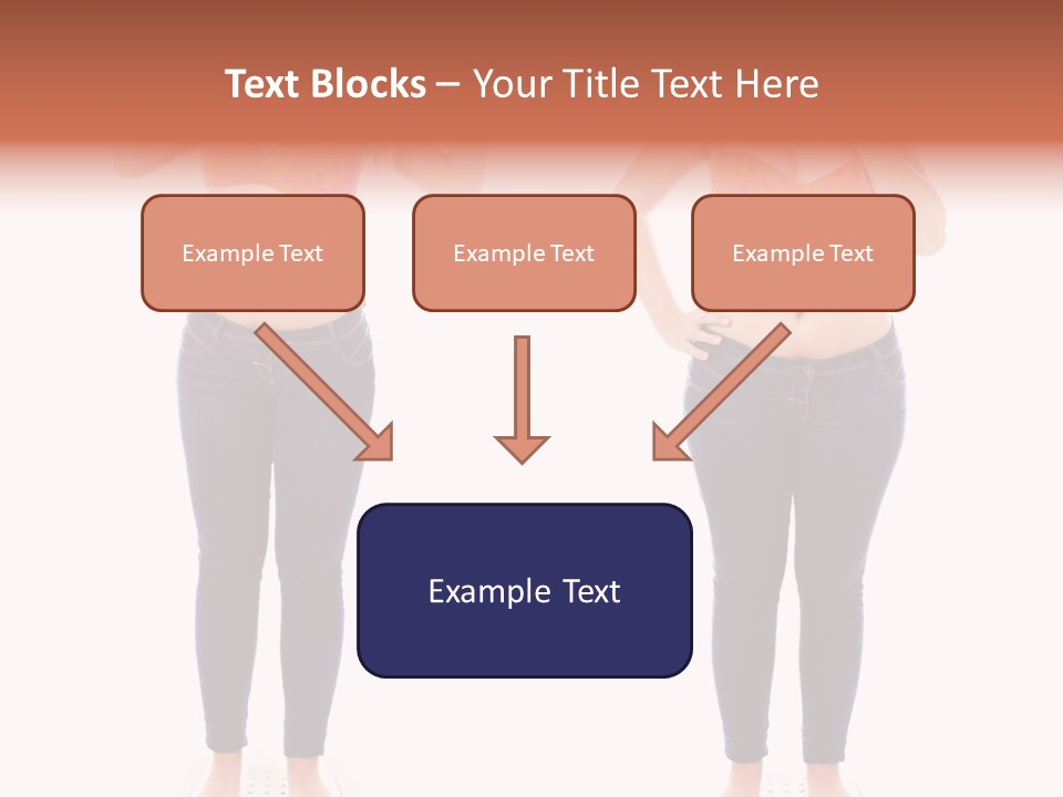 A Woman In A Bikini Posing For A Picture PowerPoint Template