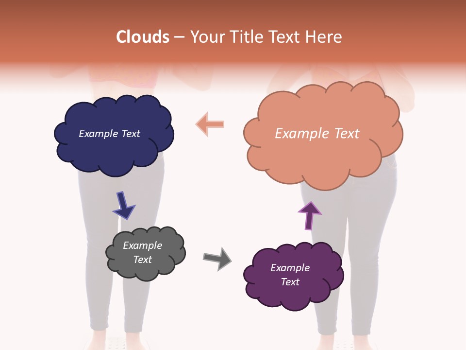 A Woman In A Bikini Posing For A Picture PowerPoint Template
