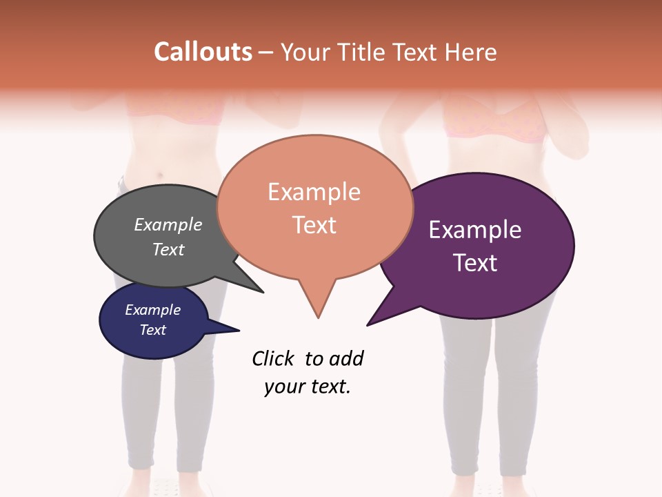 A Woman In A Bikini Posing For A Picture PowerPoint Template