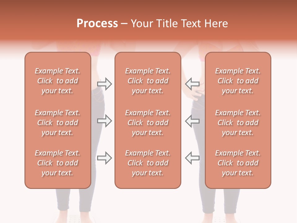 A Woman In A Bikini Posing For A Picture PowerPoint Template