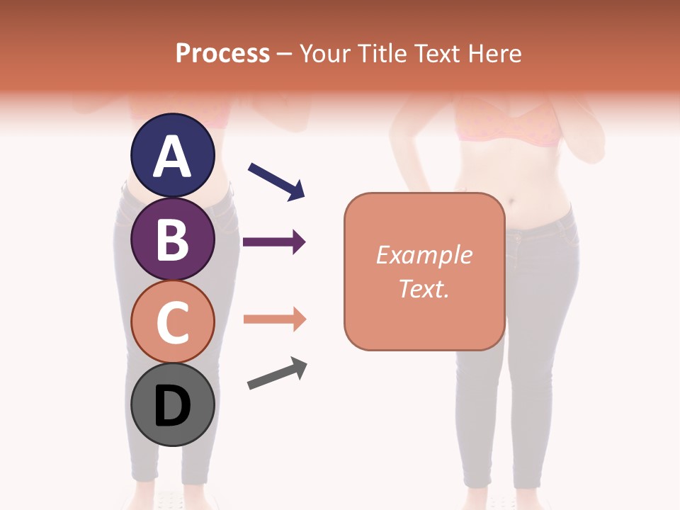 A Woman In A Bikini Posing For A Picture PowerPoint Template