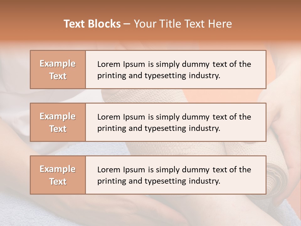 Beautiful Care Toy PowerPoint Template