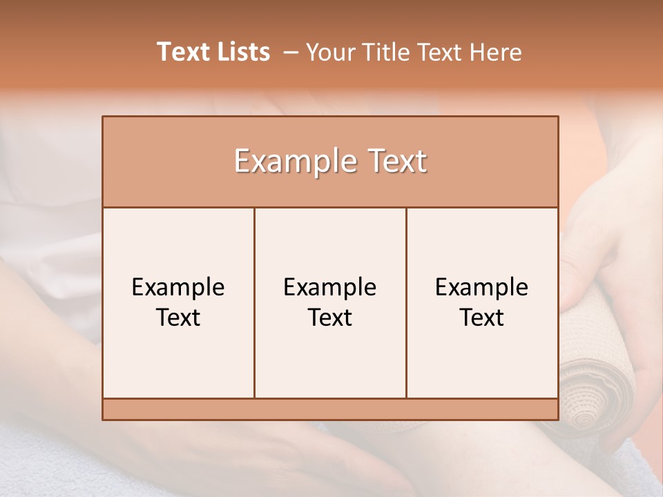Beautiful Care Toy PowerPoint Template
