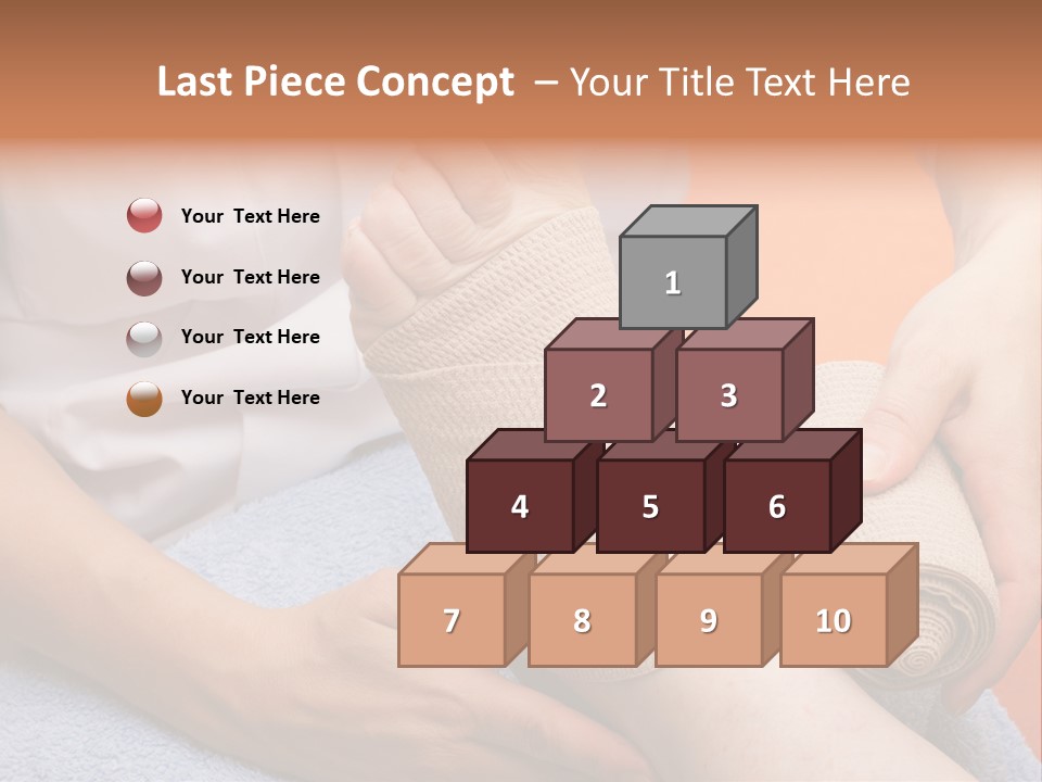 Beautiful Care Toy PowerPoint Template
