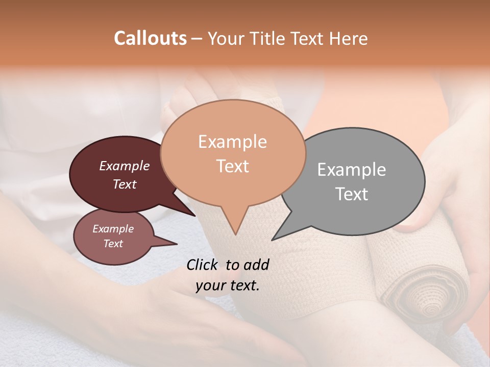 Beautiful Care Toy PowerPoint Template