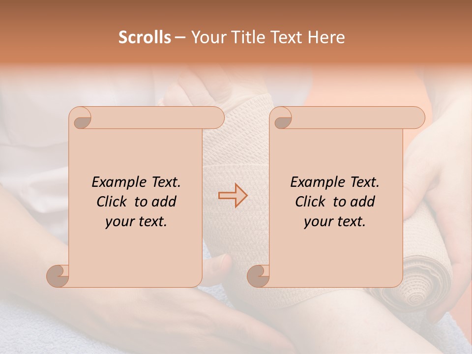 Beautiful Care Toy PowerPoint Template