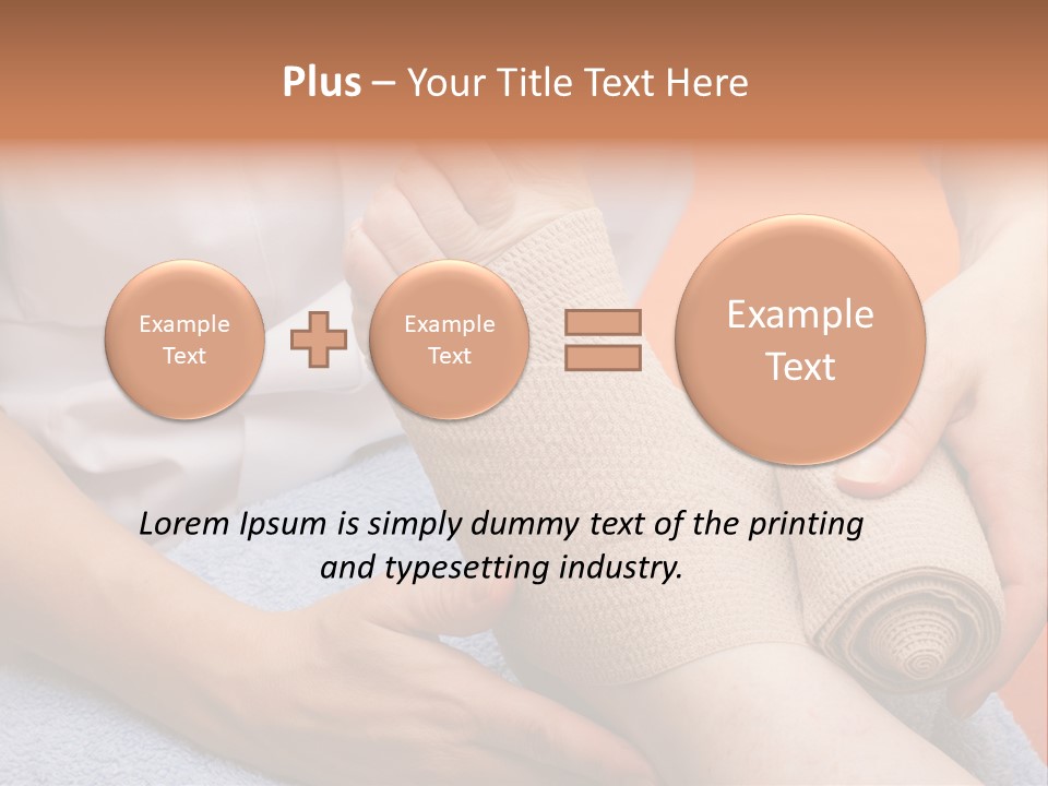 Beautiful Care Toy PowerPoint Template