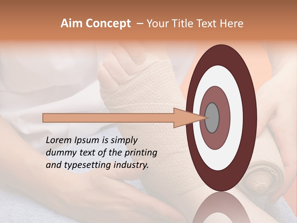 Beautiful Care Toy PowerPoint Template