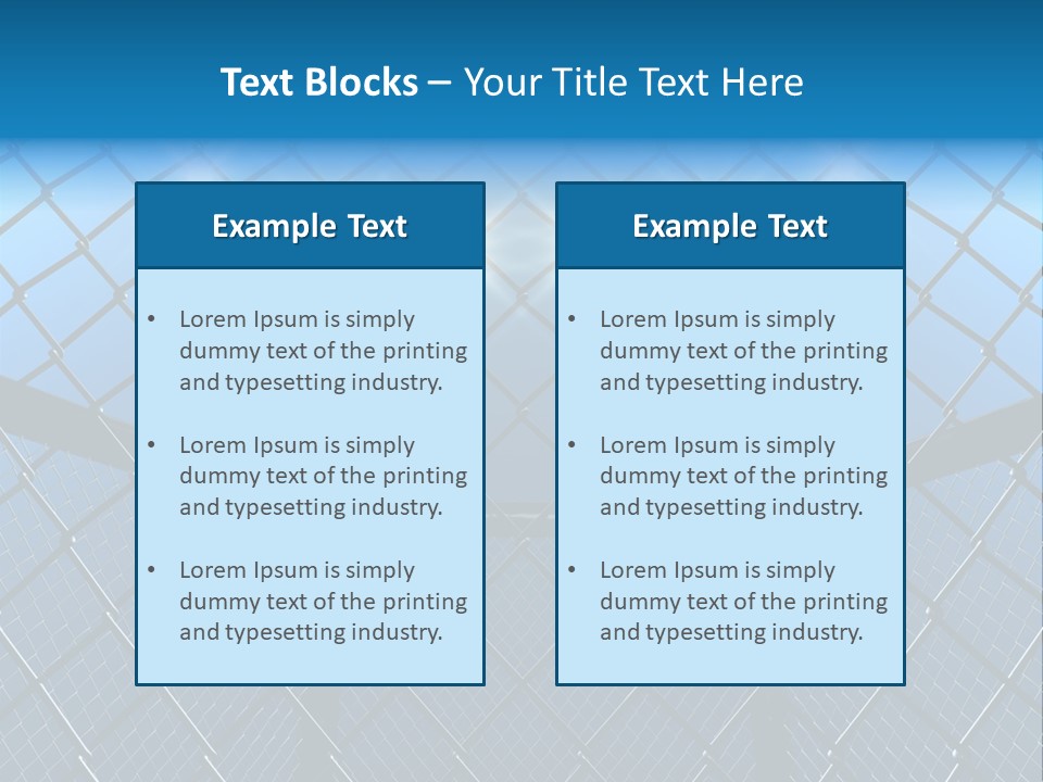 Chain Arts Mixed PowerPoint Template