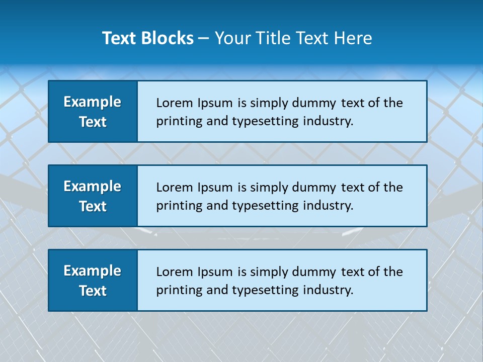 Chain Arts Mixed PowerPoint Template