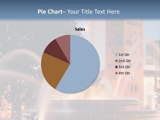 Fountain Midwest Dragon PowerPoint Template