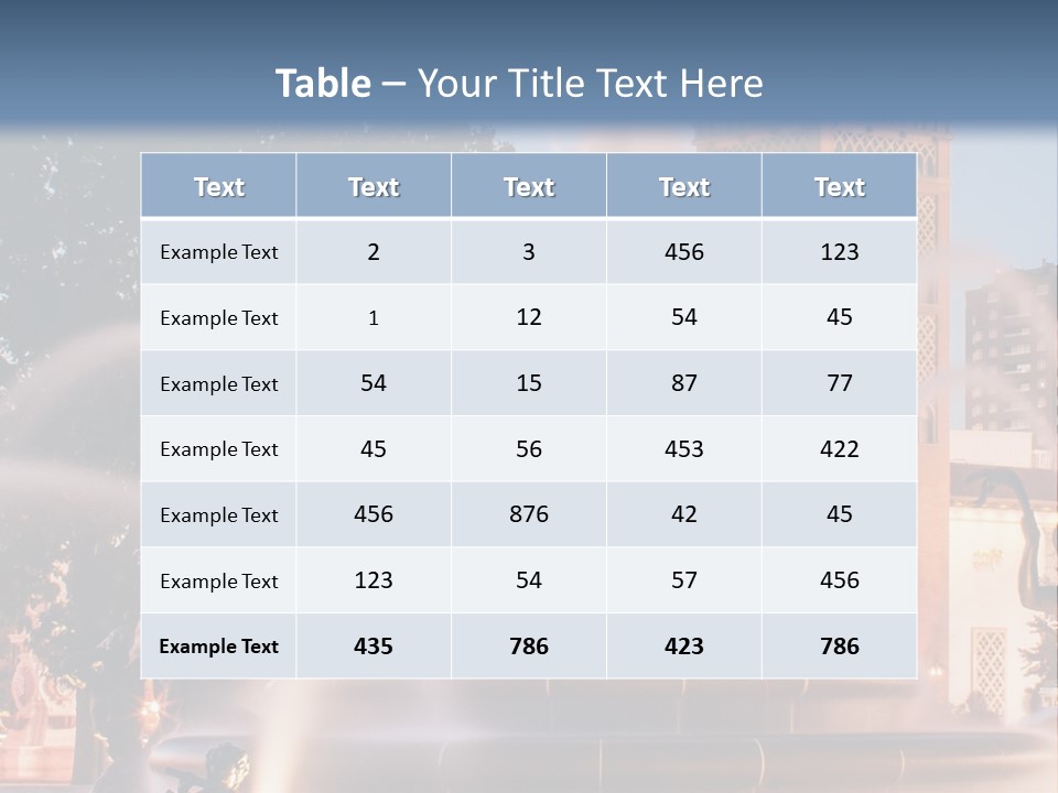Fountain Midwest Dragon PowerPoint Template