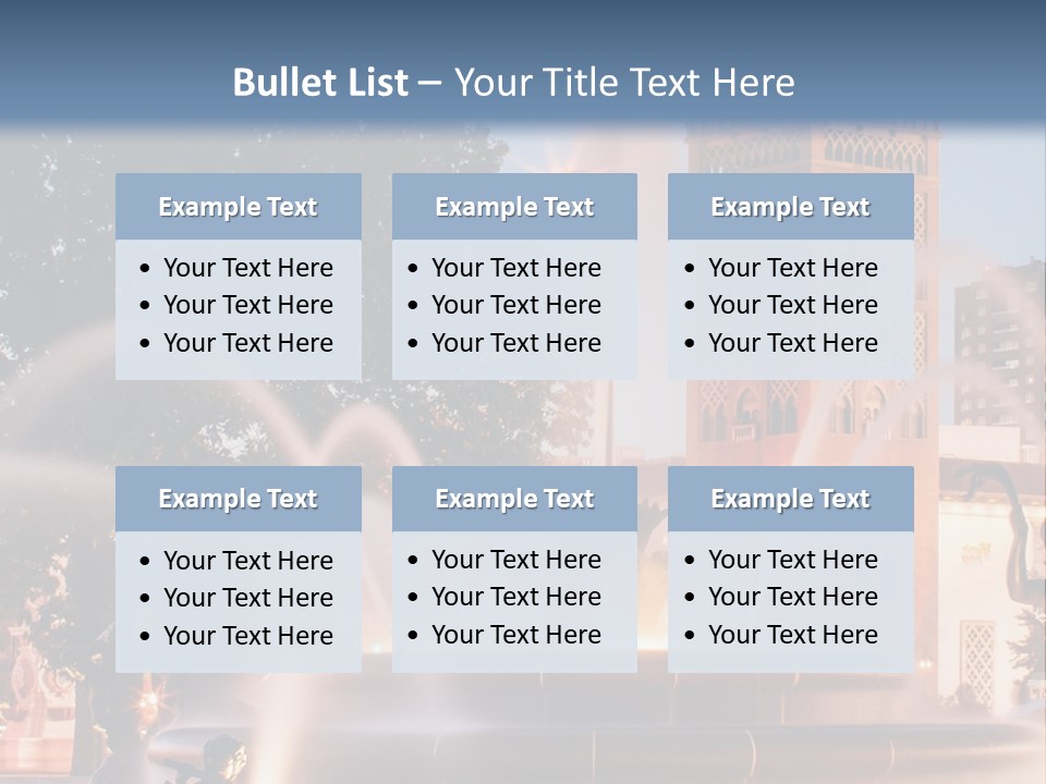 Fountain Midwest Dragon PowerPoint Template