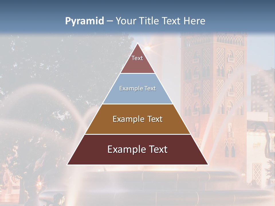 Fountain Midwest Dragon PowerPoint Template