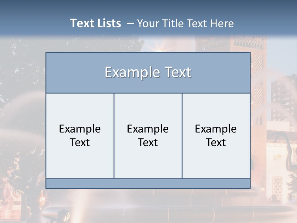 Fountain Midwest Dragon PowerPoint Template