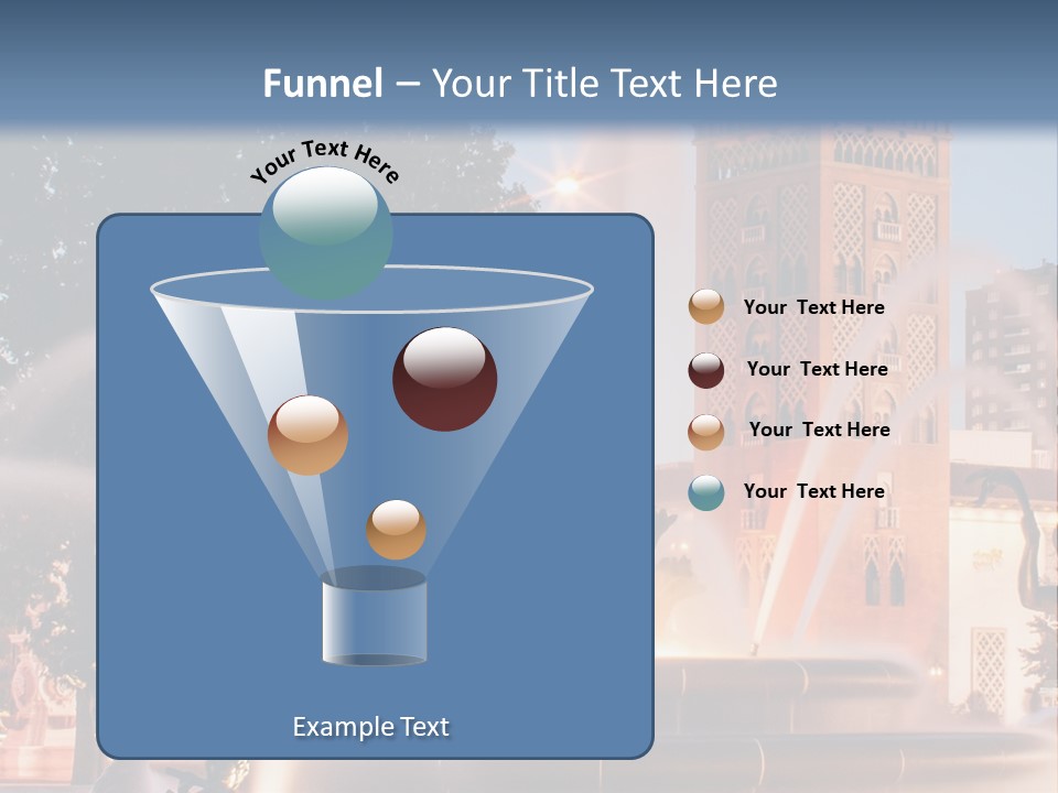 Fountain Midwest Dragon PowerPoint Template