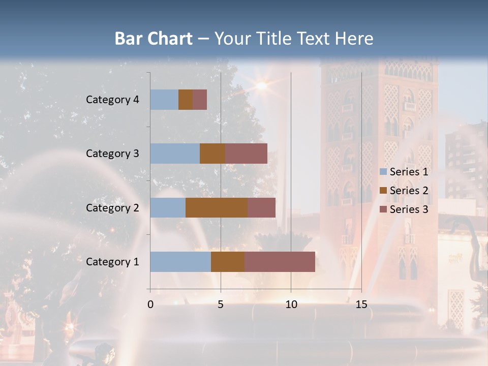 Fountain Midwest Dragon PowerPoint Template