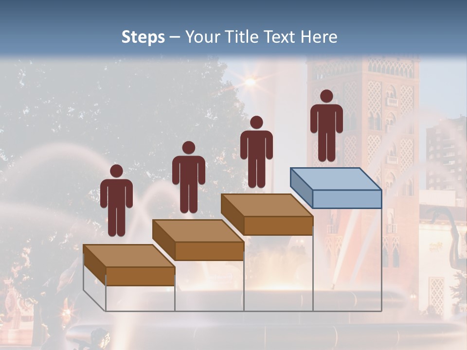 Fountain Midwest Dragon PowerPoint Template