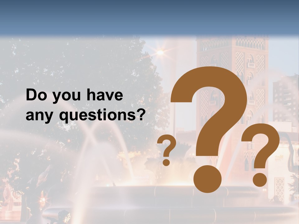 Fountain Midwest Dragon PowerPoint Template