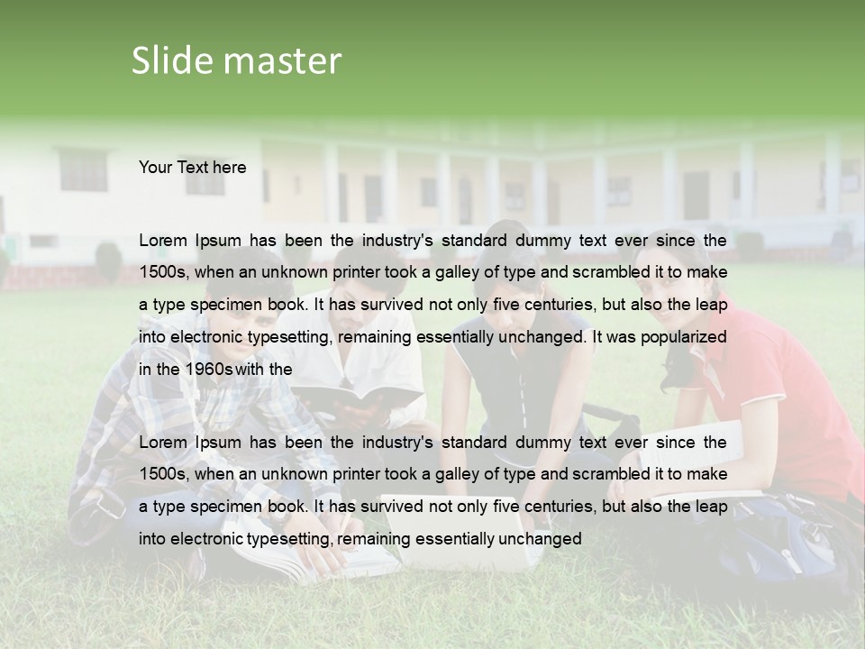 Happiness Asian Casual PowerPoint Template