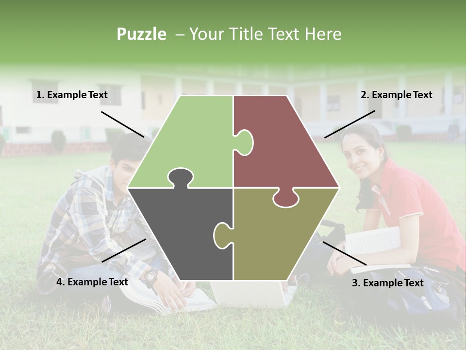 Happiness Asian Casual PowerPoint Template