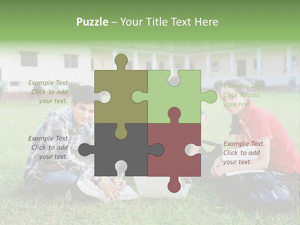 Happiness Asian Casual PowerPoint Template