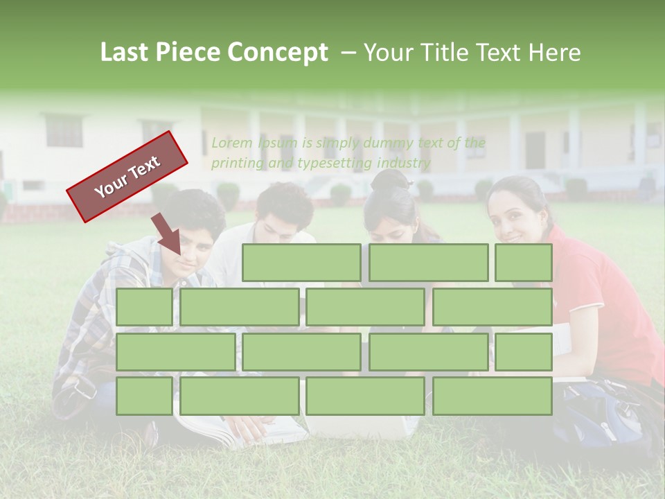Happiness Asian Casual PowerPoint Template
