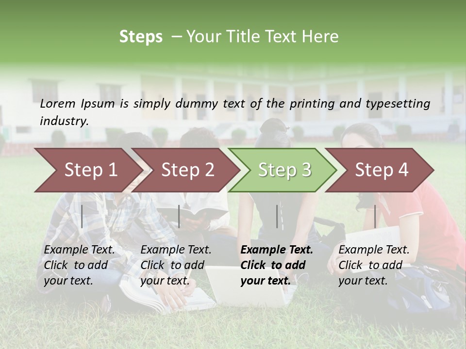 Happiness Asian Casual PowerPoint Template