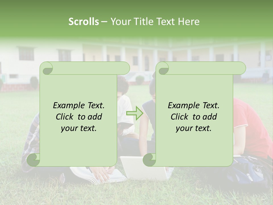 Happiness Asian Casual PowerPoint Template
