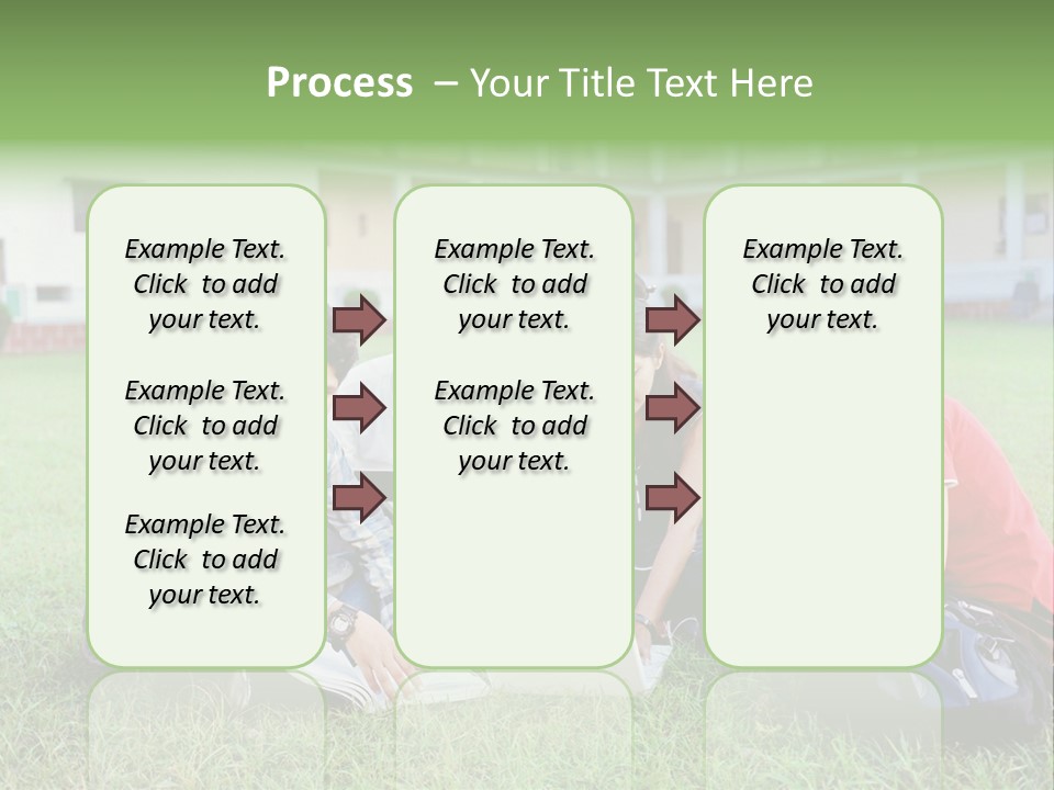 Happiness Asian Casual PowerPoint Template