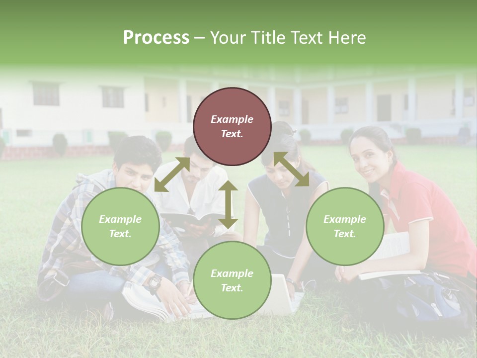 Happiness Asian Casual PowerPoint Template