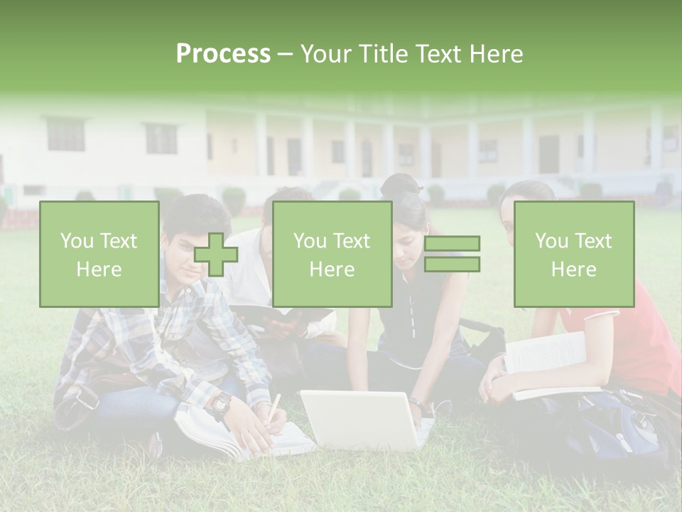 Happiness Asian Casual PowerPoint Template