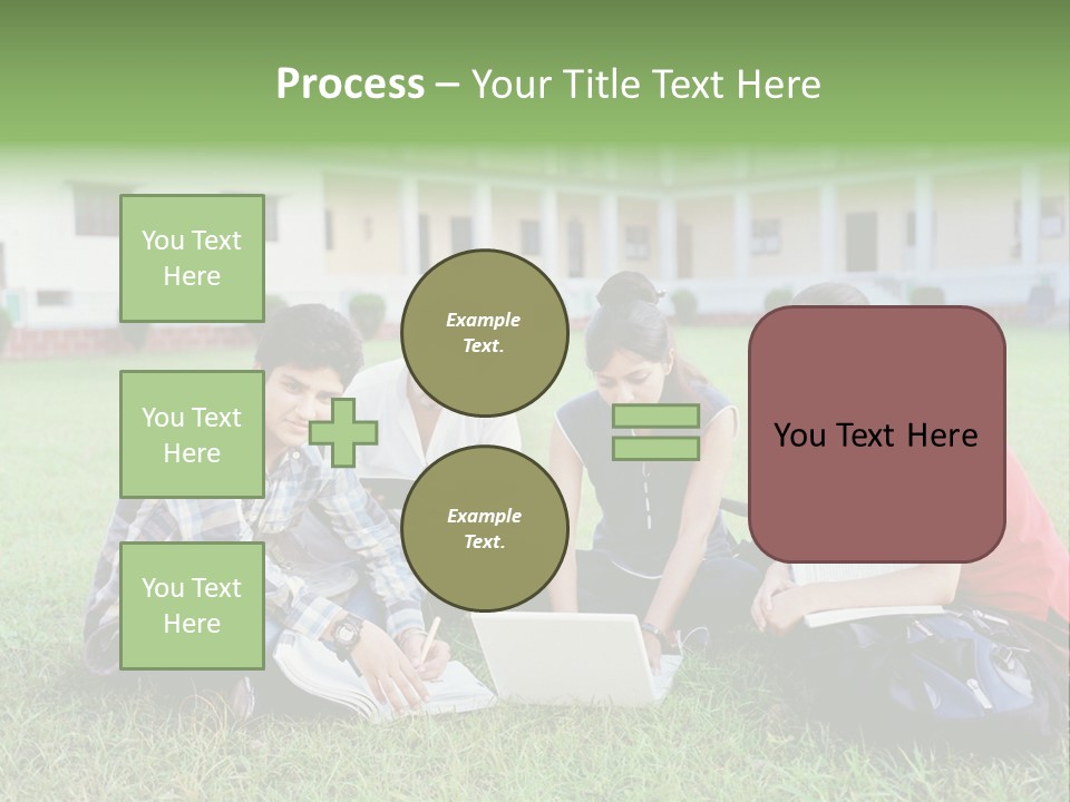 Happiness Asian Casual PowerPoint Template