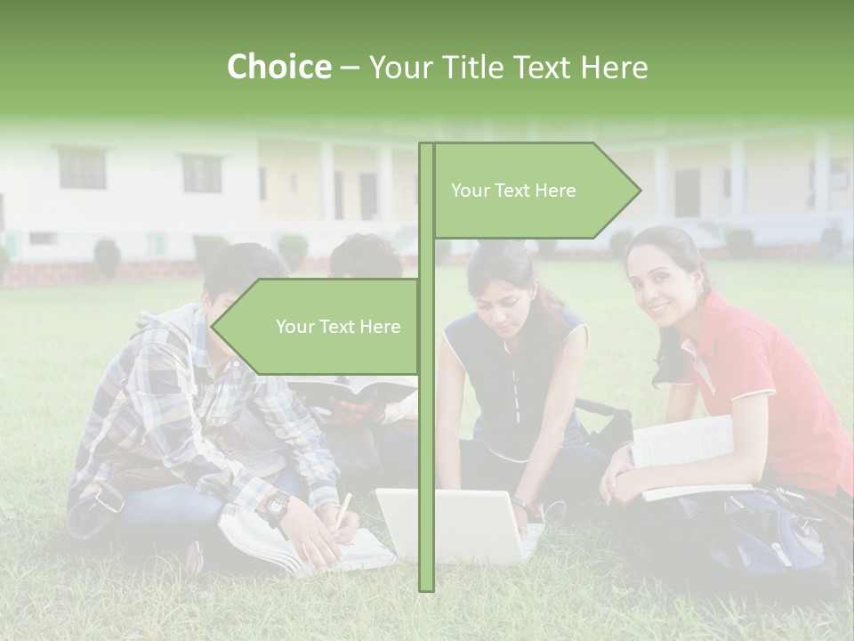 Happiness Asian Casual PowerPoint Template