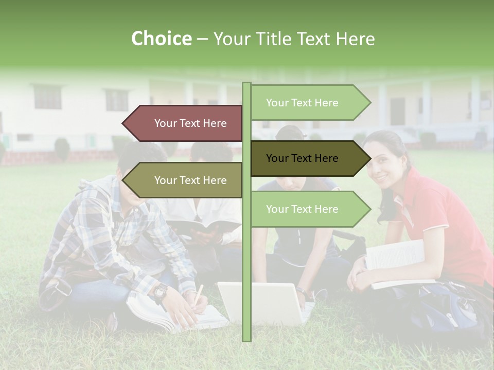 Happiness Asian Casual PowerPoint Template