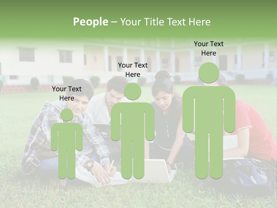 Happiness Asian Casual PowerPoint Template