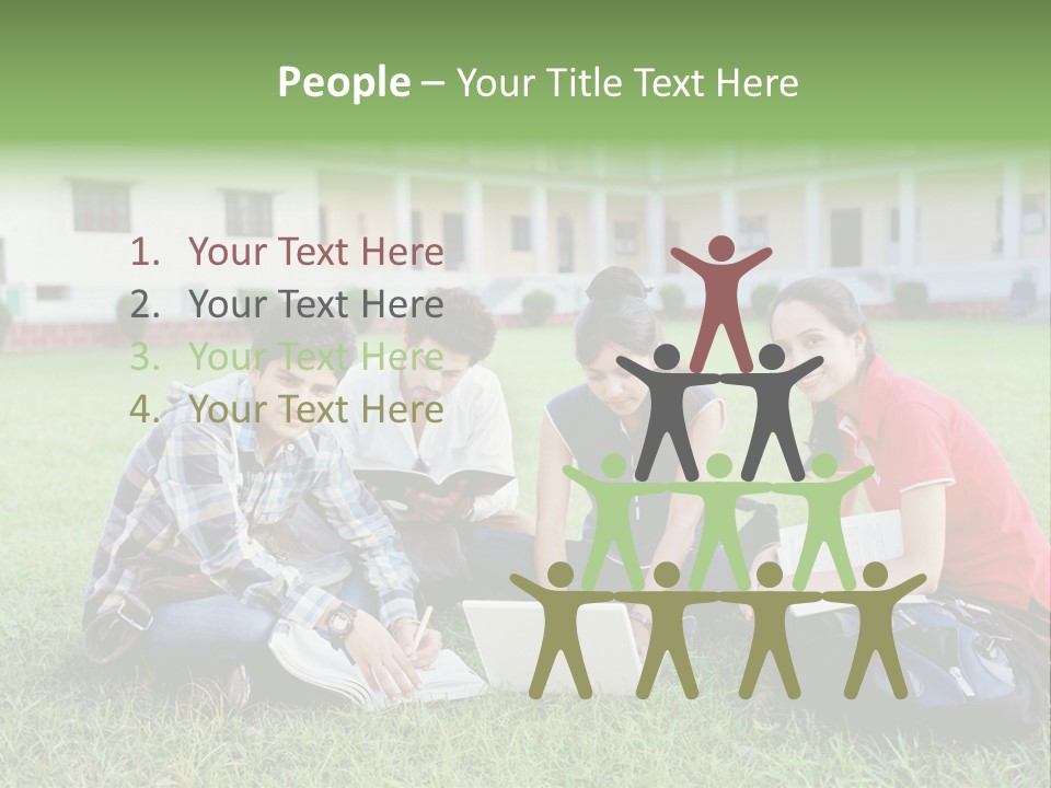 Happiness Asian Casual PowerPoint Template